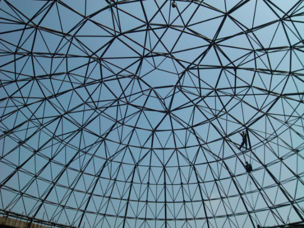 井冈山网架加工案例