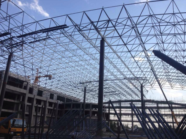 井冈山管桁架加工案例